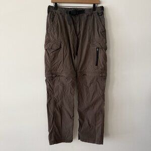BC Clothing Pants Mens M X 34 Cargo Tactical Hiking Outdoor Convertible Gorp